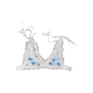 NWT HAH mesh floral bralette